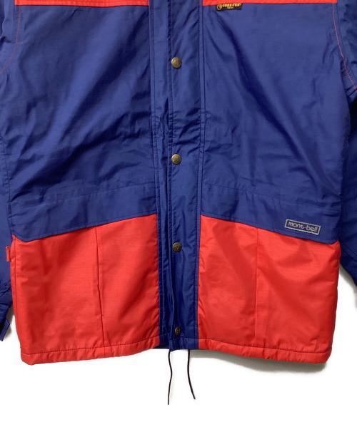 mont-bell（モンベル）mont-bell (モンベル) アウトドアウェア(ジャケット) ネイビー×レッド サイズ:Mの古着・服飾アイテム