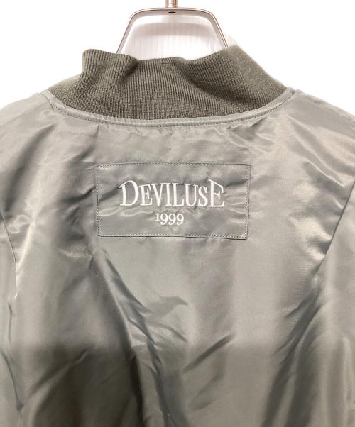 Deviluse（デビルユース）Deviluse (デビルユース) MA-1 グレー サイズ:L 未使用品の古着・服飾アイテム