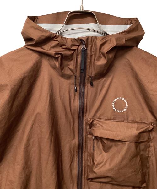 山と道（ヤマトミチ）山と道 (ヤマトミチ) UL All-weather Coat(トレッキングウェア) ブラウン サイズ:Mの古着・服飾アイテム