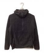 senchi designsセンチデザイン）の古着「アルファ120フーディー(トレッキングウェア/フリース)」｜ブラック
