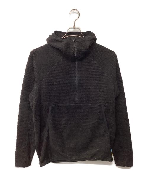 senchi designs（センチデザイン）senchi designs (センチデザイン) アルファ120フーディー(トレッキングウェア/フリース) ブラック サイズ:Lの古着・服飾アイテム