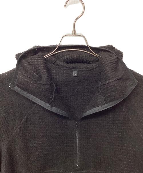 senchi designs（センチデザイン）senchi designs (センチデザイン) アルファ120フーディー(トレッキングウェア/フリース) ブラック サイズ:Lの古着・服飾アイテム