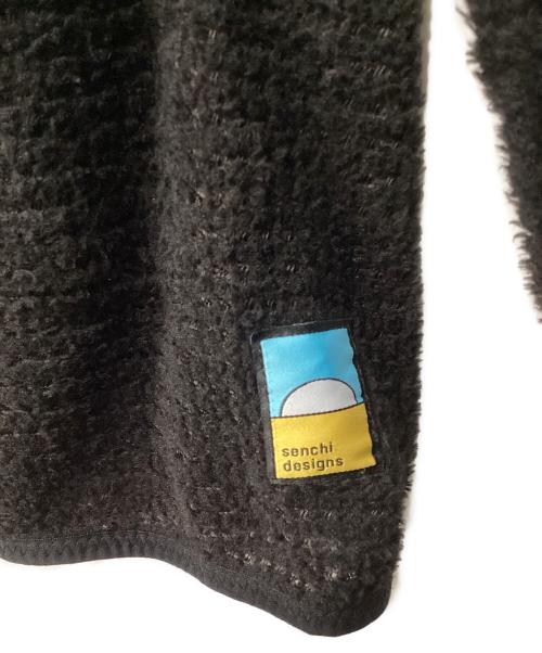 senchi designs（センチデザイン）senchi designs (センチデザイン) アルファ120フーディー(トレッキングウェア/フリース) ブラック サイズ:Lの古着・服飾アイテム