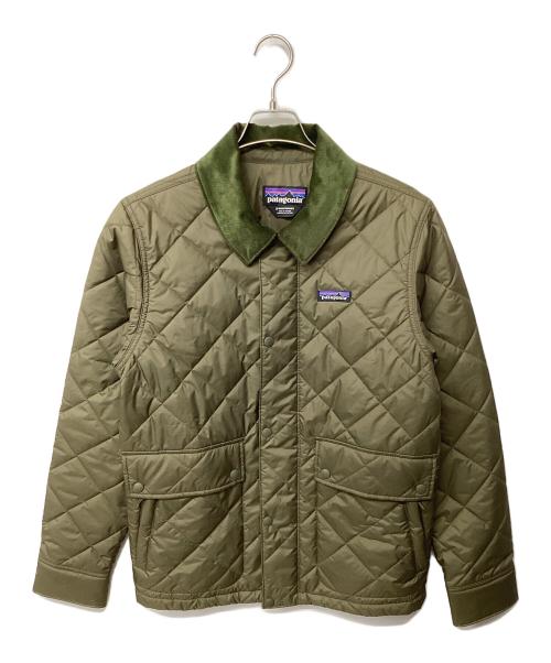 Patagonia（パタゴニア）Patagonia (パタゴニア) ダイヤモンド・キルテッドジャケット オリーブ サイズ:Sの古着・服飾アイテム
