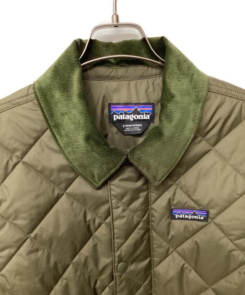 Patagonia（パタゴニア）Patagonia (パタゴニア) ダイヤモンド・キルテッドジャケット オリーブ サイズ:Sの古着・服飾アイテム