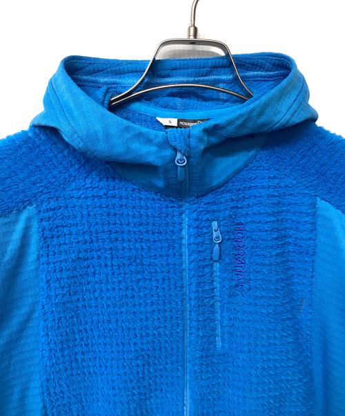 norrona（ノローナ）norrona (ノローナ) lofoten Alpha raw ZIP Hoodie(トレッキングウェア/フリース) ブルー サイズ:Sの古着・服飾アイテム