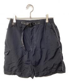 and wander（アンドワンダー）の古着「Ny taffeta hiker short pants(トレッキングボトム/ショート)」｜ブラック