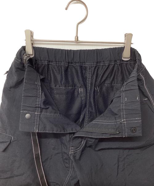 and wander（アンドワンダー）and wander (アンドワンダー) Ny taffeta hiker short pants(トレッキングボトム/ショート) ブラック サイズ:Sの古着・服飾アイテム