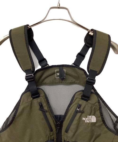 THE NORTH FACE（ザ ノース フェイス）THE NORTH FACE (ザ ノース フェイス) ギアメッシュベスト オリーブ サイズ:Lの古着・服飾アイテム