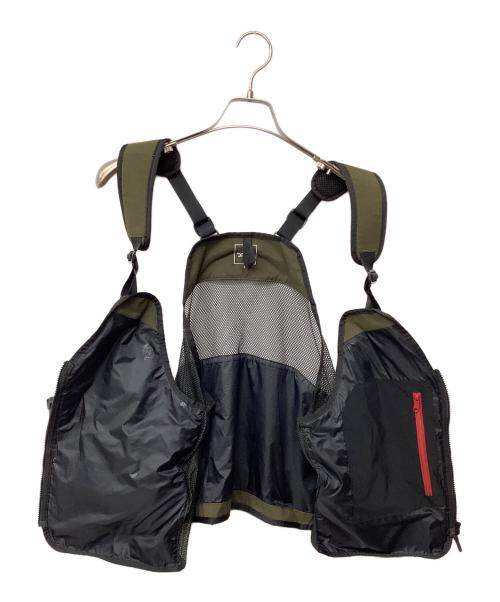 THE NORTH FACE（ザ ノース フェイス）THE NORTH FACE (ザ ノース フェイス) ギアメッシュベスト オリーブ サイズ:Lの古着・服飾アイテム