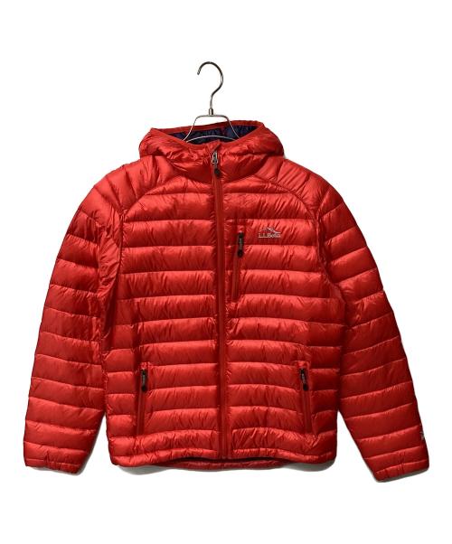 L.L.Bean（エルエルビーン）L.L.Bean (エルエルビーン) ウルトラライト 850 ダウン・ジャケット(トレッキングウェア） レッド サイズ:Mの古着・服飾アイテム