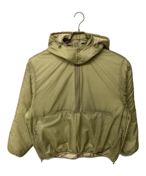 DAIWA（ダイワ）DAIWA (ダイワ) REVERSIBLE PULLOVER PUFF JACKET ベージュ サイズ:Lの古着・服飾アイテム