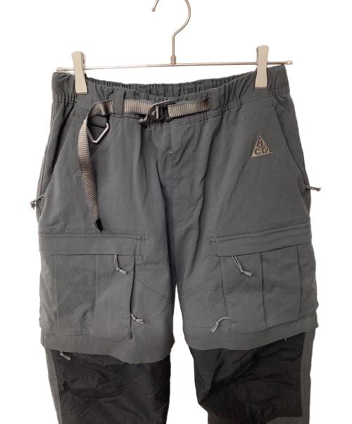 NIKE ACG（ナイキエーシージー）NIKE ACG (ナイキエーシージー) SMITH SMT CARGO PNT グレー×ブラック サイズ:Mの古着・服飾アイテム