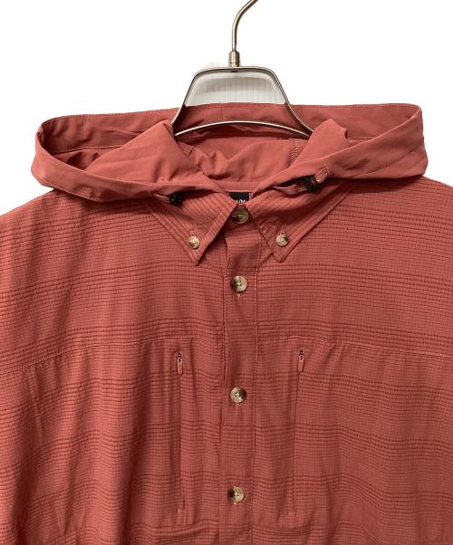 JOLLY GEAR（ジョリーギア）JOLLY GEAR (ジョリーギア) トリプルクラウン ボタンダウン ロングスリーブ(トレッキングウェア) レッド サイズ:Mの古着・服飾アイテム