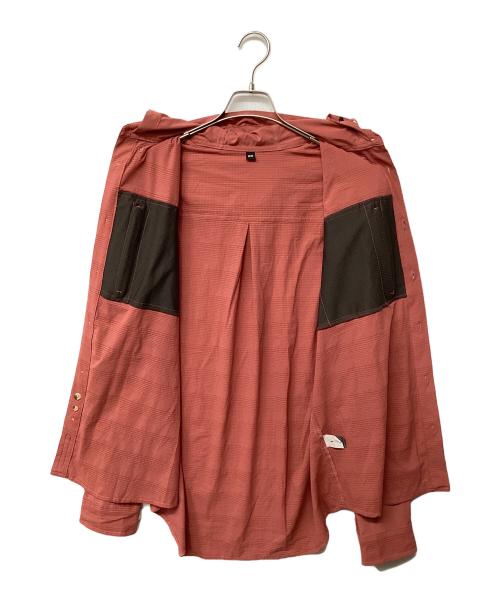 JOLLY GEAR（ジョリーギア）JOLLY GEAR (ジョリーギア) トリプルクラウン ボタンダウン ロングスリーブ(トレッキングウェア) レッド サイズ:Mの古着・服飾アイテム