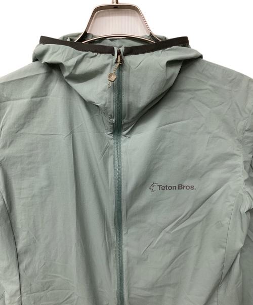 Teton Bros（ティートンブロス）Teton Bros (ティートンブロス) WS Wind River Hoody(トレッキングウェア/ソフトシェル) グリーン サイズ:Mの古着・服飾アイテム