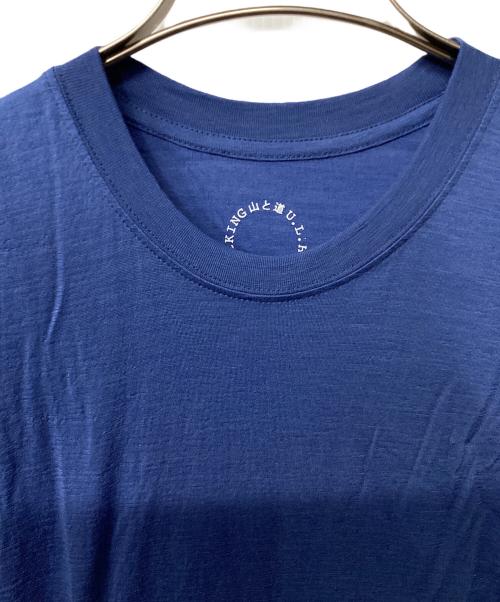 山と道（ヤマトミチ）山と道 (ヤマトミチ) 100% Light Merino Kangaroo(トレッキングウェア) コバルトブルー サイズ:XSの古着・服飾アイテム