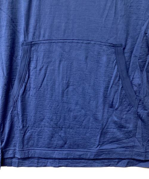 山と道（ヤマトミチ）山と道 (ヤマトミチ) 100% Light Merino Kangaroo(トレッキングウェア) コバルトブルー サイズ:XSの古着・服飾アイテム