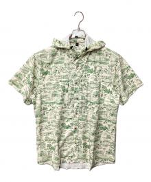 JOLLY GEAR（ジョリーギア）の古着「トリプルクラウン ボタンダウン ショートスリーブ(トレッキングウェア)」｜グリーン