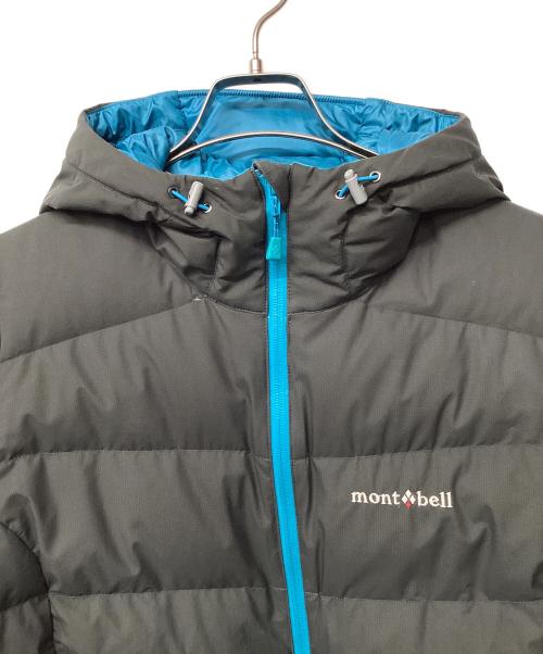 mont-bell（モンベル）mont-bell (モンベル) パーマフロスト ライトダウンパーカ(トレッキングウェア) グレー×ブルー サイズ:XLの古着・服飾アイテム