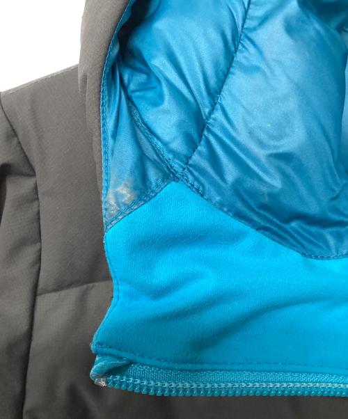 mont-bell（モンベル）mont-bell (モンベル) パーマフロスト ライトダウンパーカ(トレッキングウェア) グレー×ブルー サイズ:XLの古着・服飾アイテム