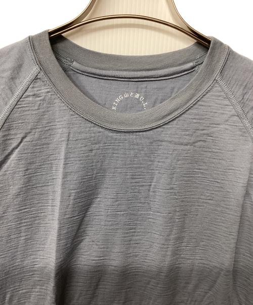 山と道（ヤマトミチ）山と道 (ヤマトミチ) トレッキングウェア(シャツ) スカイブルー サイズ:Lの古着・服飾アイテム