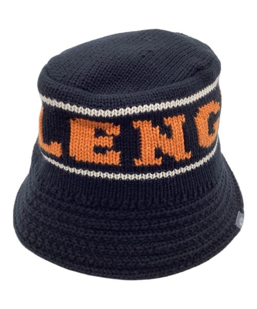 CHALLENGER（チャレンジャー）CHALLENGER (チャレンジャー) クラッシャーハット オレンジ×ブラック サイズ:Lの古着・服飾アイテム