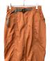 and wander (アンドワンダー) crinkled nylon pants オレンジ サイズ:S：15000円