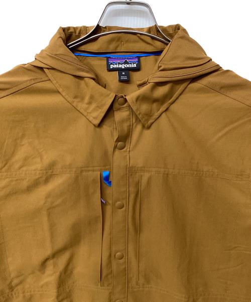 Patagonia（パタゴニア）Patagonia (パタゴニア) リバー・ランブラー・ハイブリッド・サン・フーディ オレンジ サイズ:Mの古着・服飾アイテム