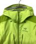 ARC'TERYX (アークテリクス) アルファARジャケット(トレッキングウェア/レインウェア) 黄緑 サイズ:S：35000円
