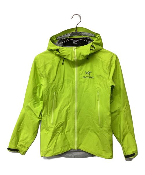 ARC'TERYX（アークテリクス）ARC'TERYX (アークテリクス) ベータSLハイブリッドジャケット(トレッキングウェア/レインウェア) 黄緑 サイズ:Sの古着・服飾アイテム