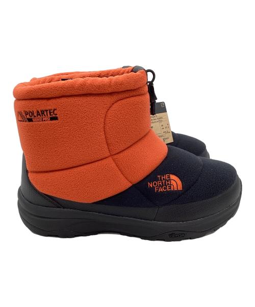 THE NORTH FACE（ザ ノース フェイス）THE NORTH FACE (ザ ノース フェイス) ヌプシ ブーティ ショート ポーラテック オレンジ サイズ:27cm 未使用品の古着・服飾アイテム