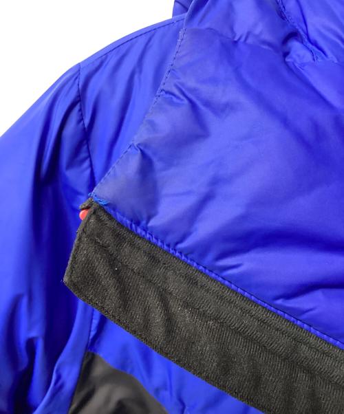 Columbia（コロンビア）Columbia (コロンビア) ビッグリブマウンテンダウンジャケット ブラック×ブルー サイズ:Lの古着・服飾アイテム