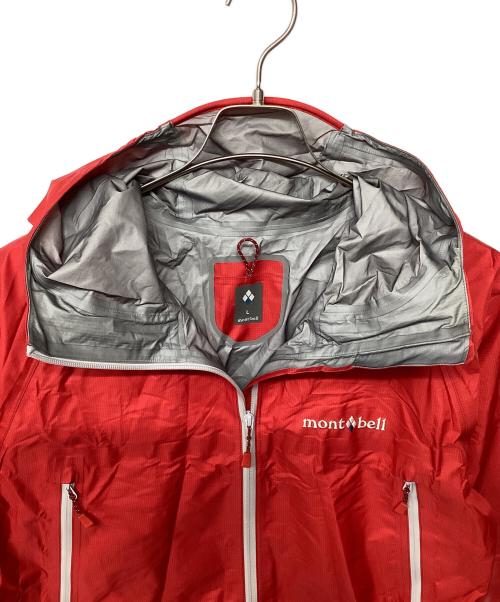 mont-bell（モンベル）mont-bell (モンベル) ストームクルーザー ジャケット(トレッキングウェア) レッド サイズ:Lの古着・服飾アイテム