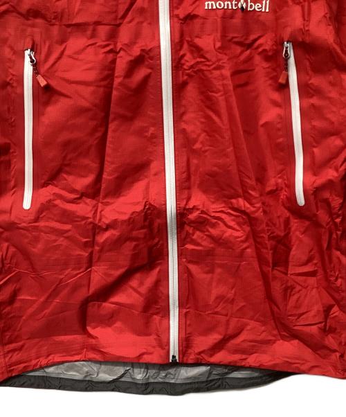 mont-bell（モンベル）mont-bell (モンベル) ストームクルーザー ジャケット(トレッキングウェア) レッド サイズ:Lの古着・服飾アイテム