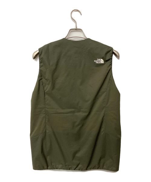 THE NORTH FACE（ザ ノース フェイス）THE NORTH FACE (ザ ノース フェイス) ベントリックスベスト(トレッキングウェア) オリーブ サイズ:Mの古着・服飾アイテム