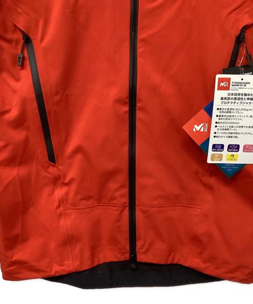 MILLET（ミレー）MILLET (ミレー) ティフォン 50000 ウォーム ストレッチ ジャケット(トレッキングウェア/レインウェア) レッド サイズ:M 未使用品の古着・服飾アイテム