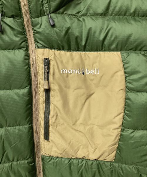 mont-bell（モンベル）mont-bell (モンベル) コロラドパーカ ベージュ×グリーン サイズ:Lの古着・服飾アイテム