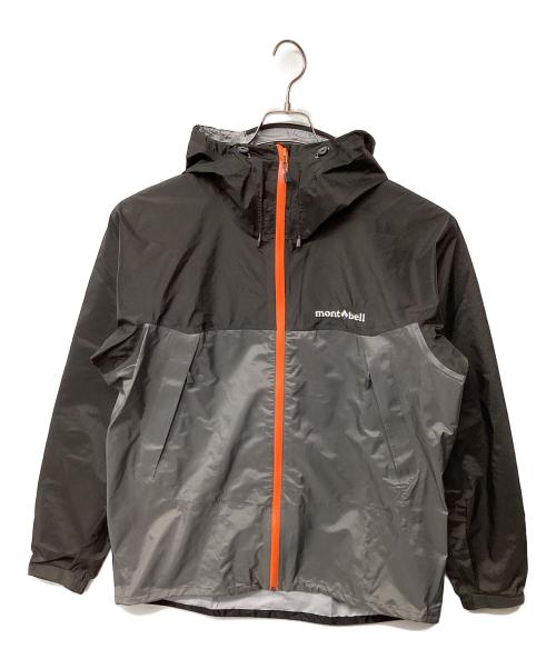 mont-bell（モンベル）mont-bell (モンベル) サンダーパスジャケット(トレッキングウェア/レインウェア) グレー×オレンジ サイズ:Lの古着・服飾アイテム