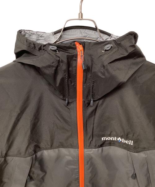 mont-bell（モンベル）mont-bell (モンベル) サンダーパスジャケット(トレッキングウェア/レインウェア) グレー×オレンジ サイズ:Lの古着・服飾アイテム