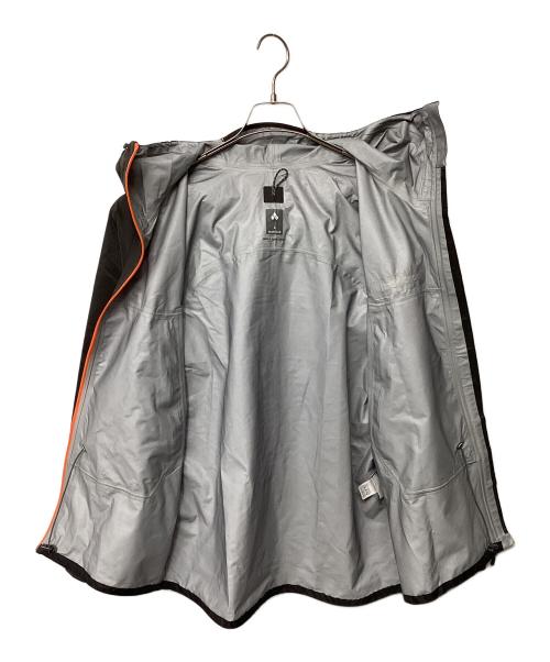 mont-bell（モンベル）mont-bell (モンベル) サンダーパスジャケット(トレッキングウェア/レインウェア) グレー×オレンジ サイズ:Lの古着・服飾アイテム