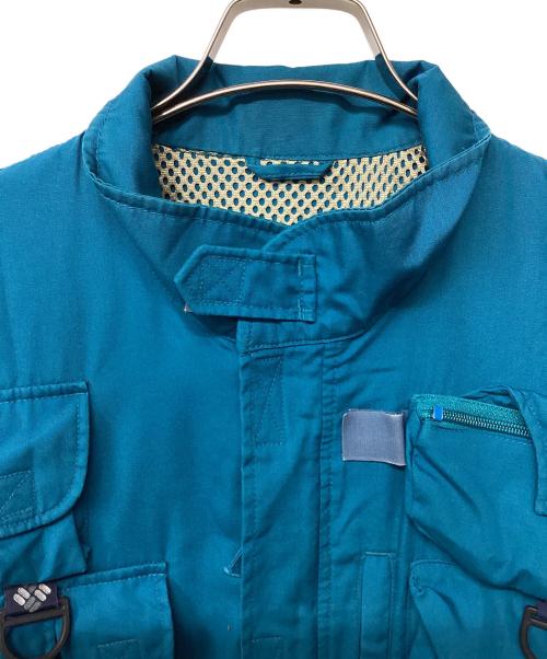 Columbia（コロンビア）Columbia (コロンビア) フィッシングジャケット ブルー サイズ:Mの古着・服飾アイテム