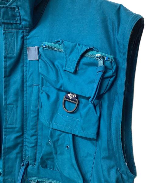 Columbia（コロンビア）Columbia (コロンビア) フィッシングジャケット ブルー サイズ:Mの古着・服飾アイテム