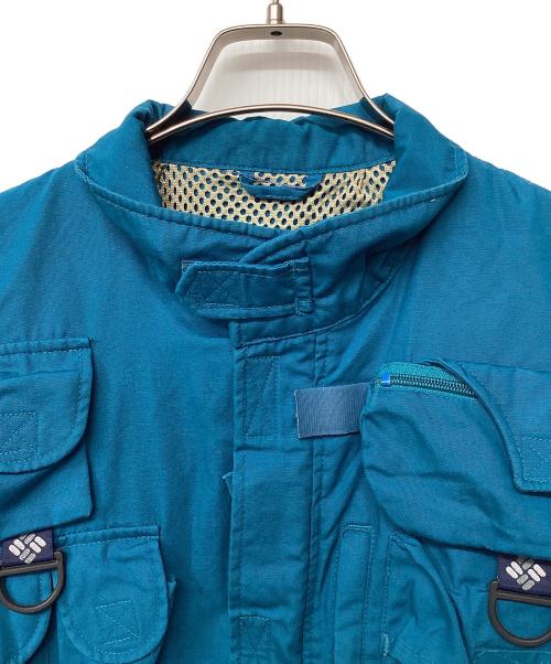 Columbia（コロンビア）Columbia (コロンビア) フィッシングジャケット ブルー サイズ:Sの古着・服飾アイテム