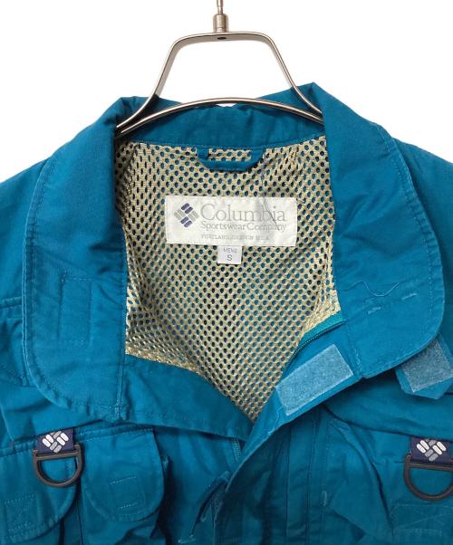 Columbia（コロンビア）Columbia (コロンビア) フィッシングジャケット ブルー サイズ:Sの古着・服飾アイテム