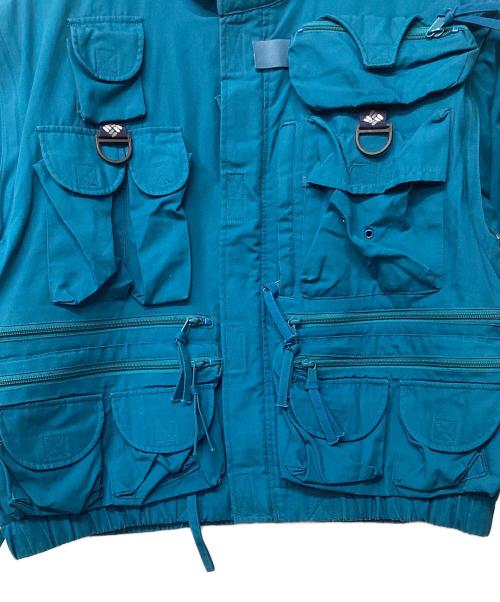 Columbia（コロンビア）Columbia (コロンビア) フィッシングジャケット ブルー サイズ:Sの古着・服飾アイテム
