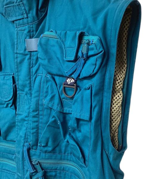 Columbia（コロンビア）Columbia (コロンビア) フィッシングジャケット ブルー サイズ:Sの古着・服飾アイテム