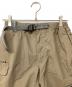 and wander (アンドワンダー) hiking club Ny taffeta hiker short pants(トレッキングボトム/ショート) ベージュ サイズ:S：10000円
