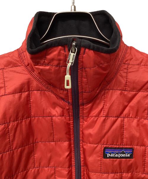 Patagonia（パタゴニア）Patagonia (パタゴニア) ナノパフハイブリッドジャケット(トレッキングウェア) レッド×パープル サイズ:Sの古着・服飾アイテム