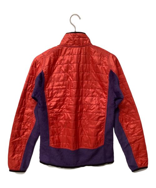 Patagonia（パタゴニア）Patagonia (パタゴニア) ナノパフハイブリッドジャケット(トレッキングウェア) レッド×パープル サイズ:Sの古着・服飾アイテム